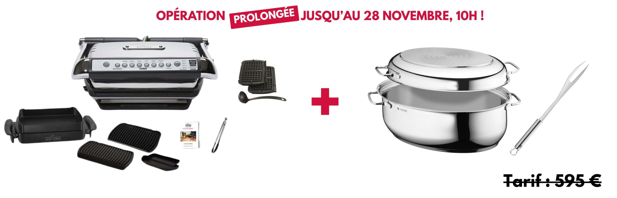 Tandem Grill Gourmand et Cocotte ovale