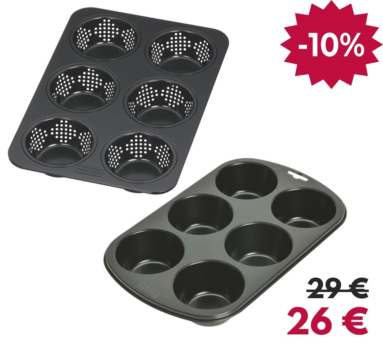 Moule à muffins et moule à petits pains