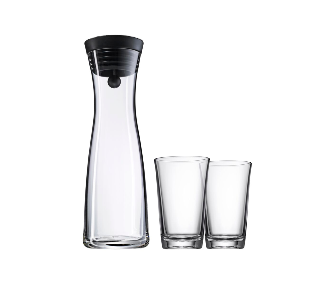 Carafe à eau avec 2 verres